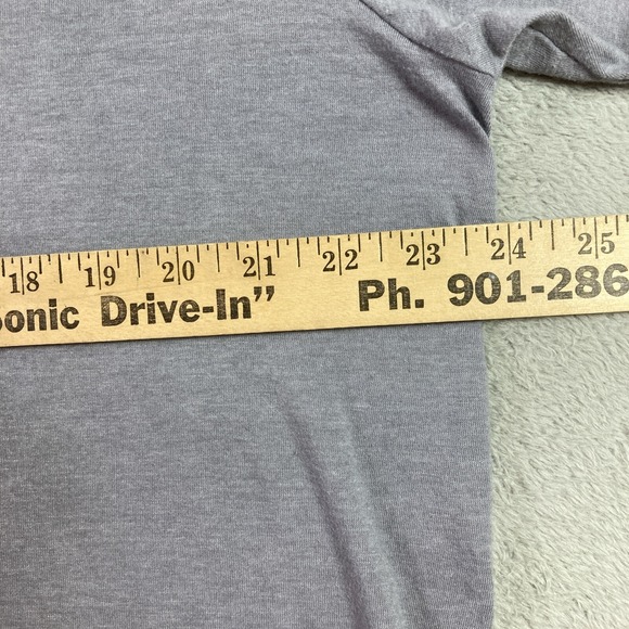 Nike Shirt Adult XL Gray Swoosh Logo Just Do It Graphic Tee Pullover SS READ - Picture 10 of 13